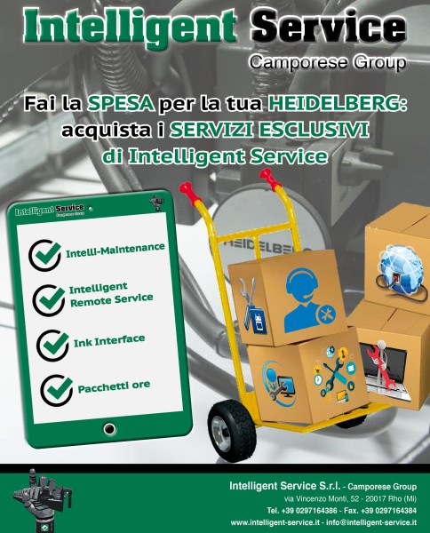 Fai la spesa per la tua Heidelberg: acquista i servizi esclusivi di Intelligent Service