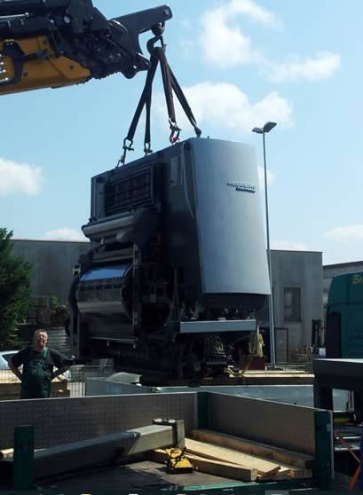 Traslochi e movimentazioni macchine Heidelberg