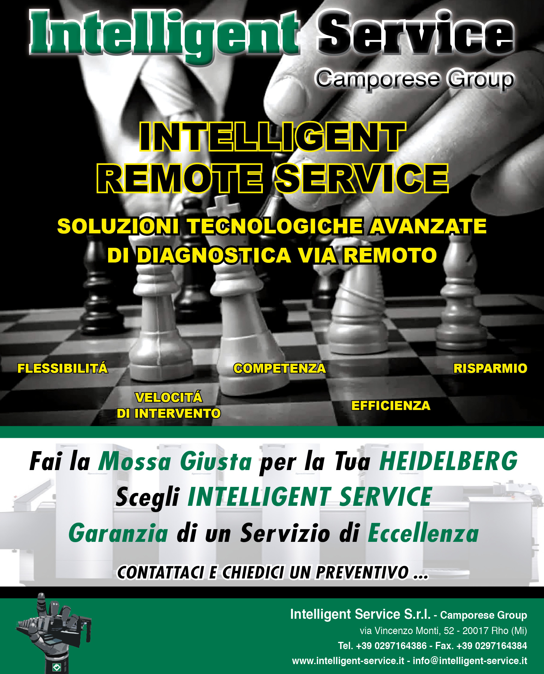 Fai la mossa giusta per la tua Heidelberg: scegli Intelligent Service