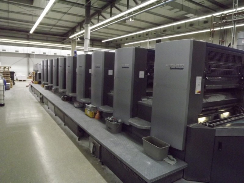 Heidelberg SM102-10P Preset Plus alla Eurgraf di Cesano Boscone-MI