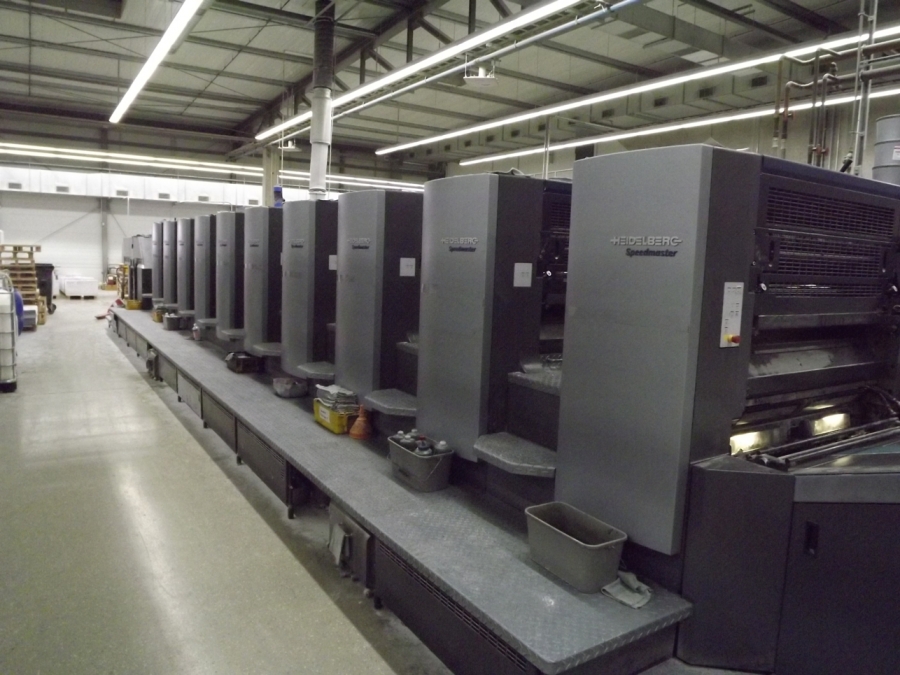 Heidelberg SM102-10P Preset Plus alla Eurgraf di Cesano Boscone-MI