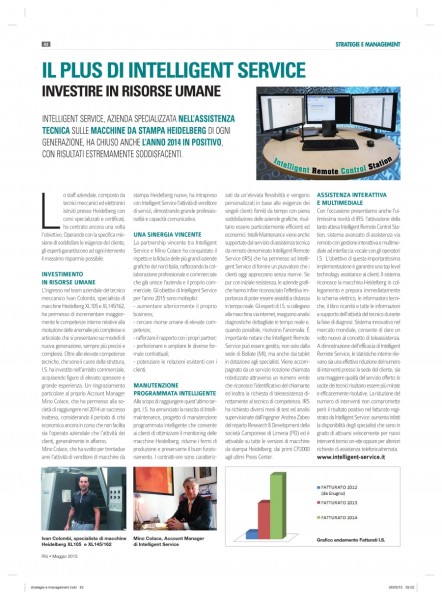 Il Plus di Intelligent Service: investire in risorse umane