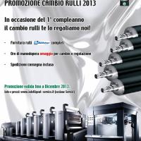 Promozione  CAMBIO RULLI